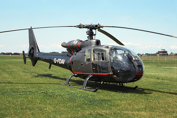 Westland SA341G Gazelle (G-FDAV) Federal Aviation