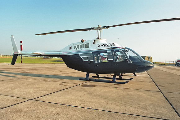 Bell 206B JetRanger II (G-REVS) Jonathan Palmer