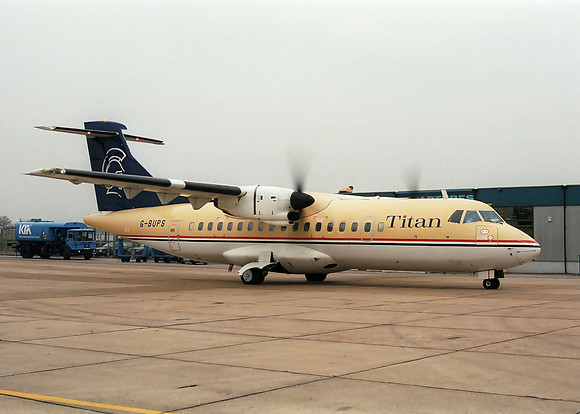 ATR-42 (G-BUPS) Titan Airways