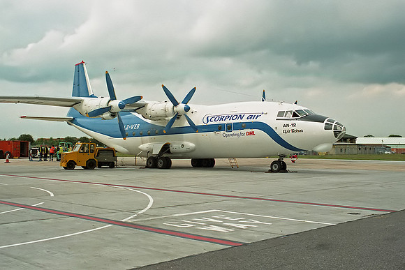 Antonov An-12BK (LZ-VEB) Scorpion Air