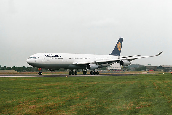 Airbus A340-313 ( F-WWJU) Lufthansa