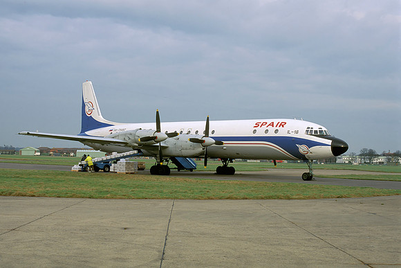 Ilyushin Il-18D (RA-75497) SPAIR Air Transport Corporation