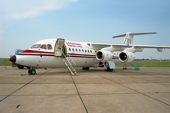 British Aerospace BAe 146-200 (G-OLCA) Loganair