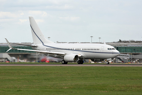 Boeing 737-79T BBJ (VP-BWR) USAL Ltd