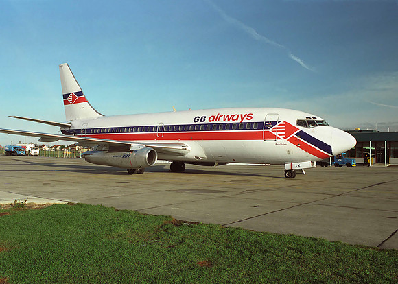 Boeing 737-2M8 (G-IBTX) GB Airways