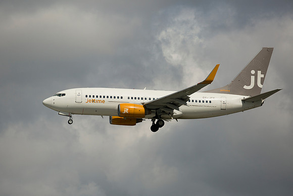 Boeing 737-7Q8 (OY-JTY) Jet Time