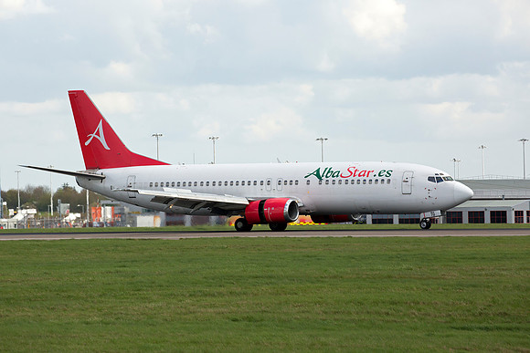 Boeing 737-4K5 (EC-LTG) Alba Star