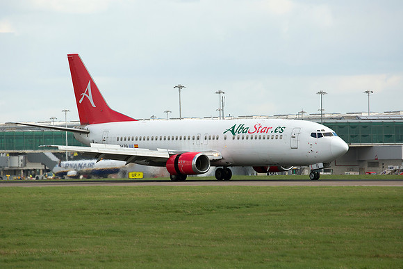 Boeing 737-4K5 (EC-LTG) Alba Star
