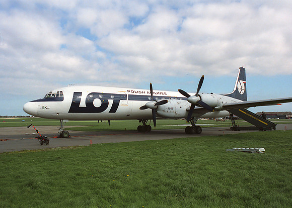 Ilyushin IL-18 (SP-LSK) LOT Polish Airlines